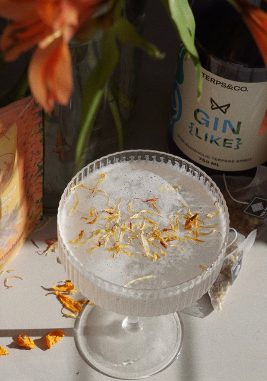 Chamomile Gin Fizz