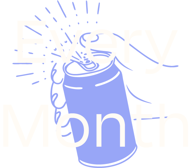 Every month illustration